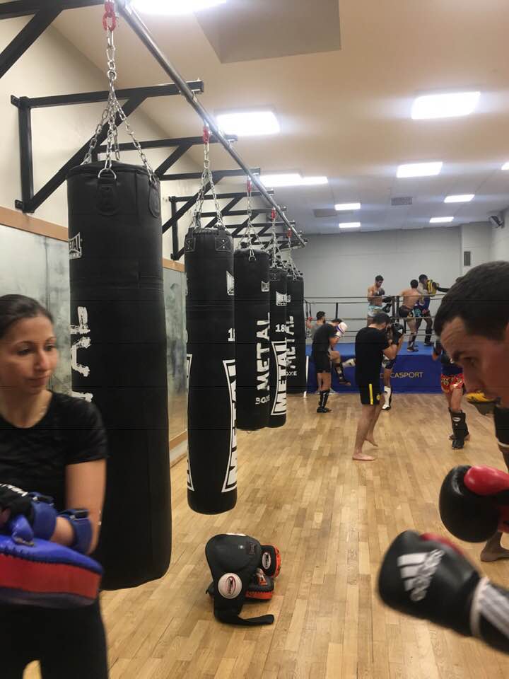 Boxe thai amar tatem entrainement sac de boxe salle de thai paris