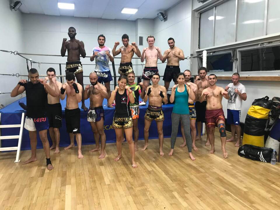 Boxe thai paris 12 luang thai amar tatem photo de groupe